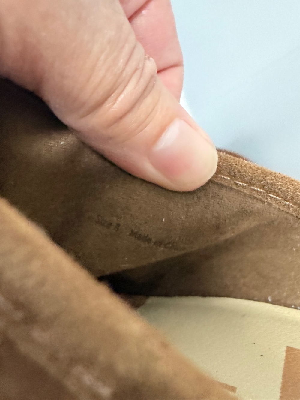 Dolce Vita Tan Suede Braided Mule Clogs - Picture 8 of 9